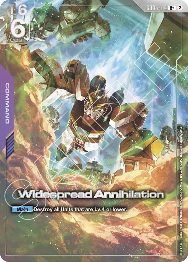 Widespread Annihilation (R+) (GD05-114) [Freedom Ascension]