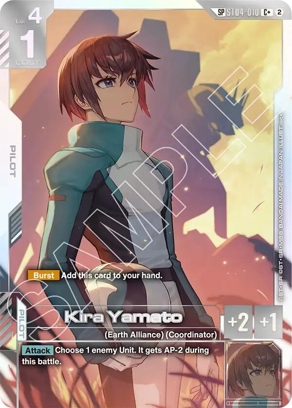 Kira Yamato (C+) (SP) (ST04-010) [Freedom Ascension]