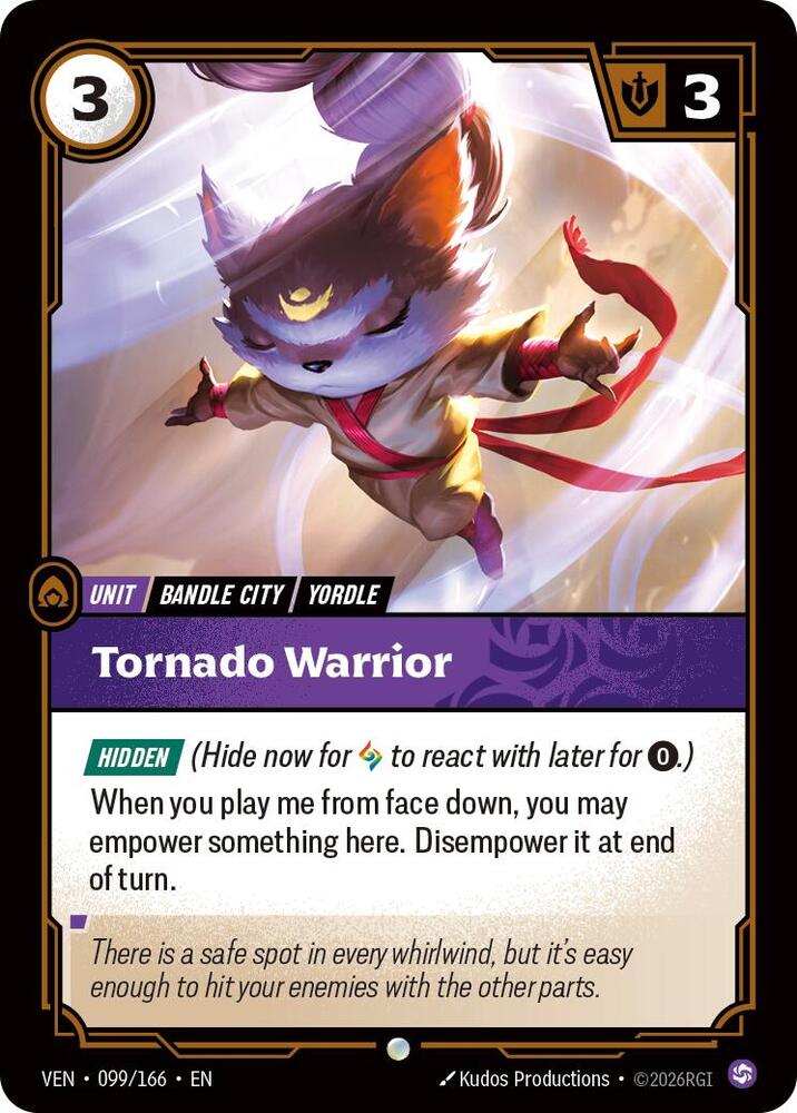 Tornado Warrior (099/166) [Vendetta]