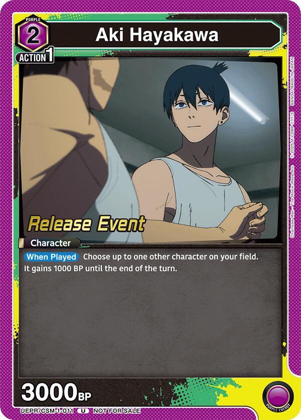 Aki Hayakawa (011) (UE22BT/CSM-1-011) [UE22BT: CHAINSAW MAN Release Event]