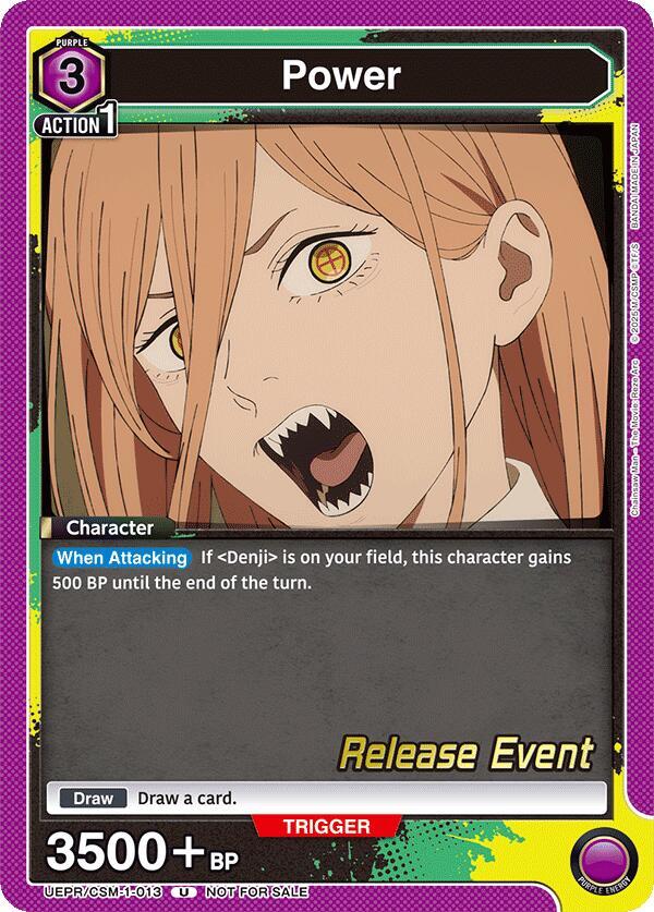 Power (013) (UE22BT/CSM-1-013) [UE22BT: CHAINSAW MAN Release Event]