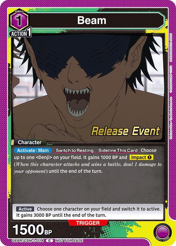 Beam (014) (UE22BT/CSM-1-014) [UE22BT: CHAINSAW MAN Release Event]