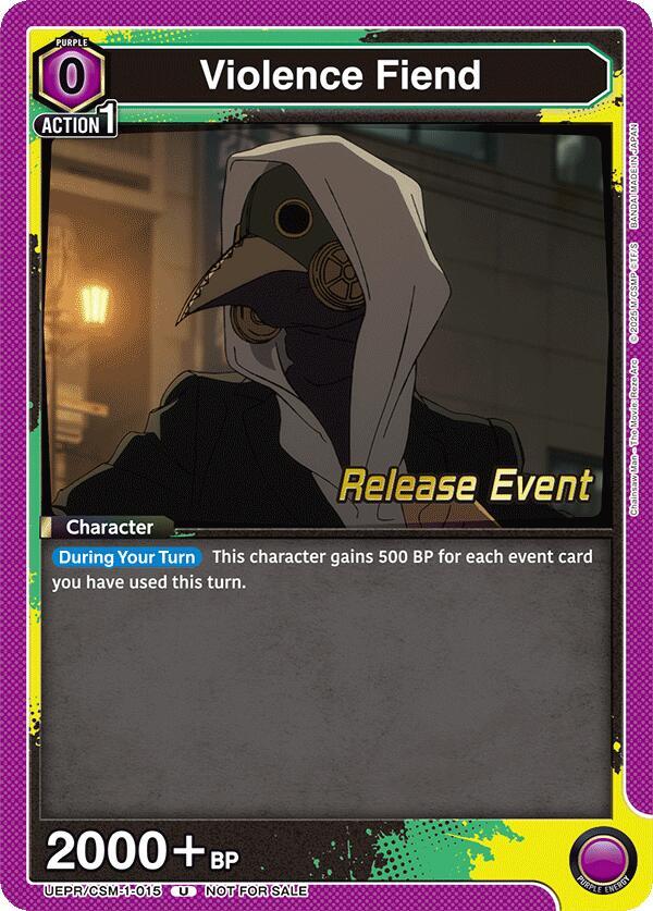 Violence Fiend (UE22BT/CSM-1-015) [UE22BT: CHAINSAW MAN Release Event]