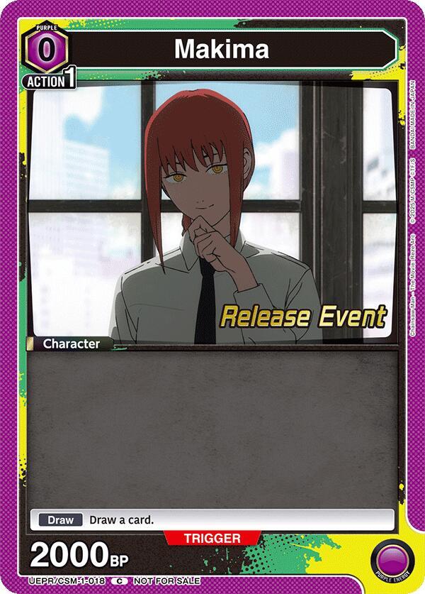 Makima (018) (UE22BT/CSM-1-018) [UE22BT: CHAINSAW MAN Release Event]