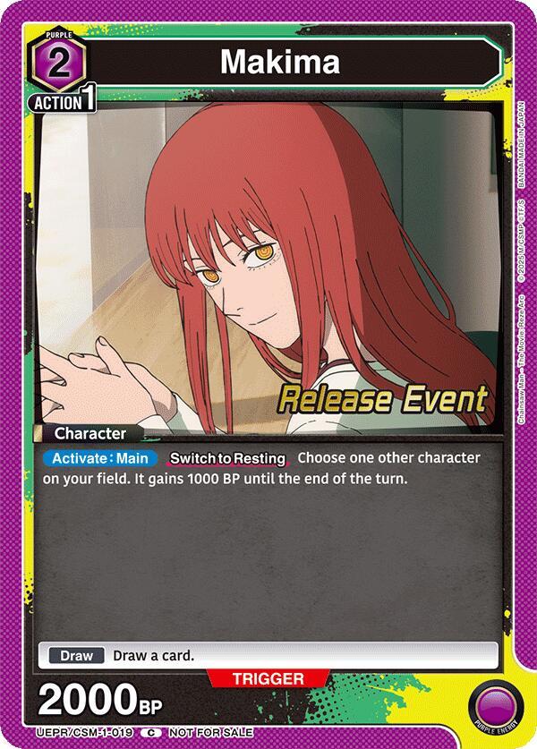 Makima (019) (UE22BT/CSM-1-019) [UE22BT: CHAINSAW MAN Release Event]