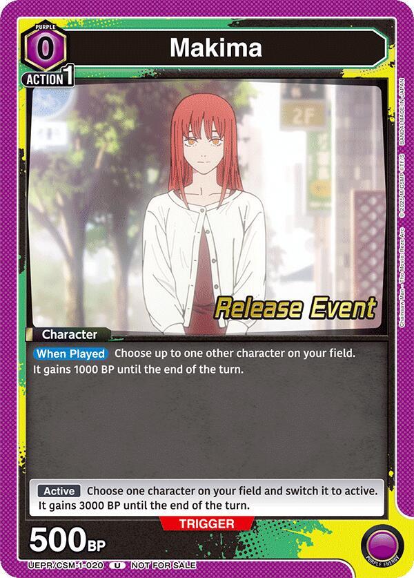 Makima (020) (UE22BT/CSM-1-020) [UE22BT: CHAINSAW MAN Release Event]