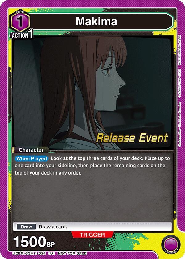 Makima (021) (UE22BT/CSM-1-021) [UE22BT: CHAINSAW MAN Release Event]