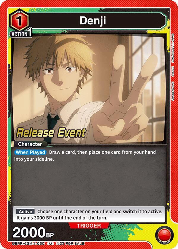 Denji (050) (UE22BT/CSM-1-050) [UE22BT: CHAINSAW MAN Release Event]