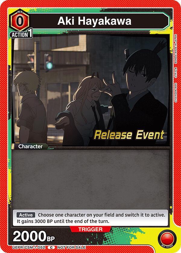 Aki Hayakawa (052) (UE22BT/CSM-1-052) [UE22BT: CHAINSAW MAN Release Event]