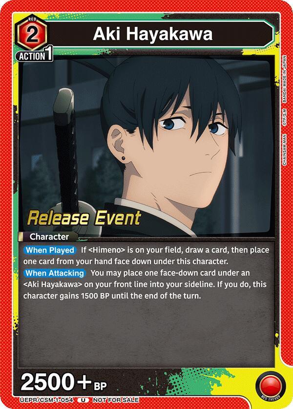 Aki Hayakawa (054) (UE22BT/CSM-1-054) [UE22BT: CHAINSAW MAN Release Event]