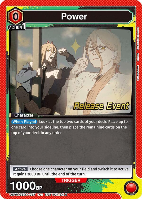 Power (057) (UE22BT/CSM-1-057) [UE22BT: CHAINSAW MAN Release Event]