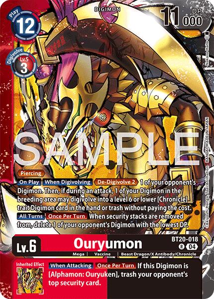 Ouryumon [BT20-018] [Limited Card Pack -Final Crest-]