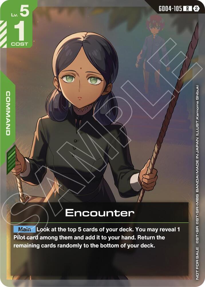 Encounter (Event Pack 02) (GD04-105) [Gundam Promotional Cards]