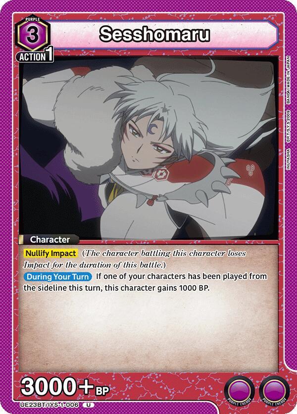 Sesshomaru (006) (UE23BT/IYS-1-006) [UE23BT: Inuyasha]