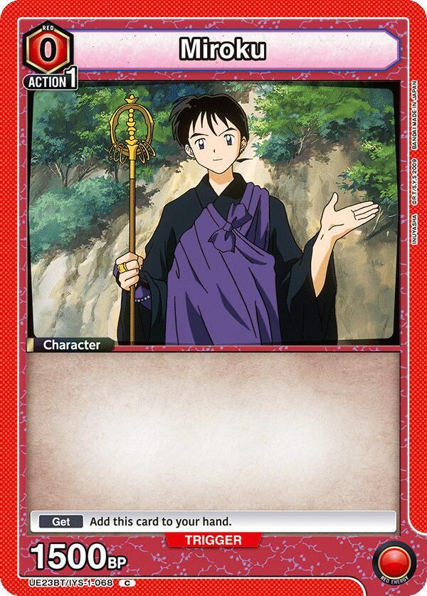 Miroku (068) (UE23BT/IYS-1-068) [UE23BT: Inuyasha]