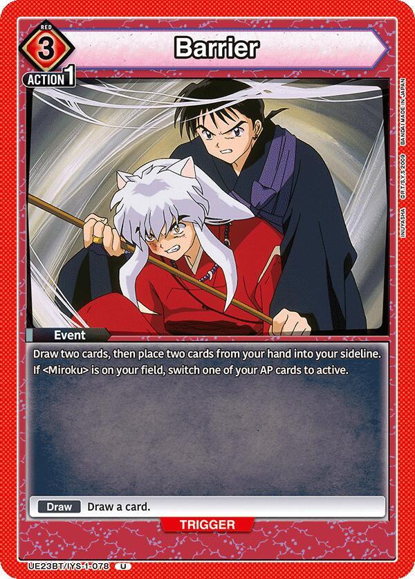 Barrier (UE23BT/IYS-1-078) [UE23BT: Inuyasha]