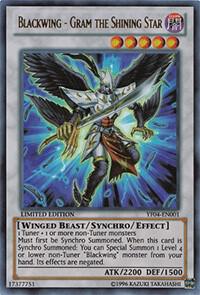 Blackwing - Gram the Shining Star [YF04-EN001] Ultra Rare