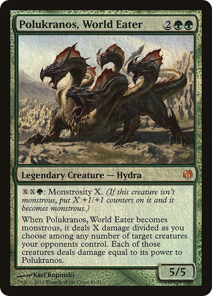 Polukranos, World Eater [Duel Decks: Heroes vs. Monsters]