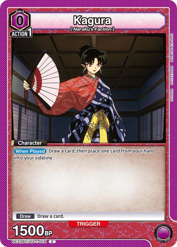 Kagura (016) (Box Topper Foil) (UE23BT/IYS-1-016) [UE23BT: Inuyasha]
