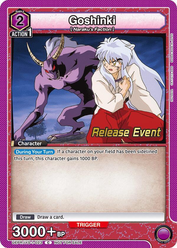 Goshinki (UEPR/IYS-1-023) [UE23BT: Inuyasha Release Event Cards]