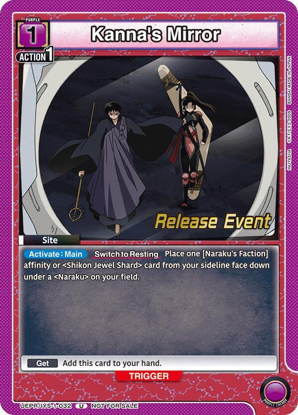 Kanna's Mirror (UEPR/IYS-1-032) [UE23BT: Inuyasha Release Event Cards]