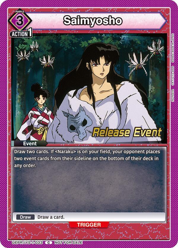 Saimyosho (UEPR/IYS-1-033) [UE23BT: Inuyasha Release Event Cards]