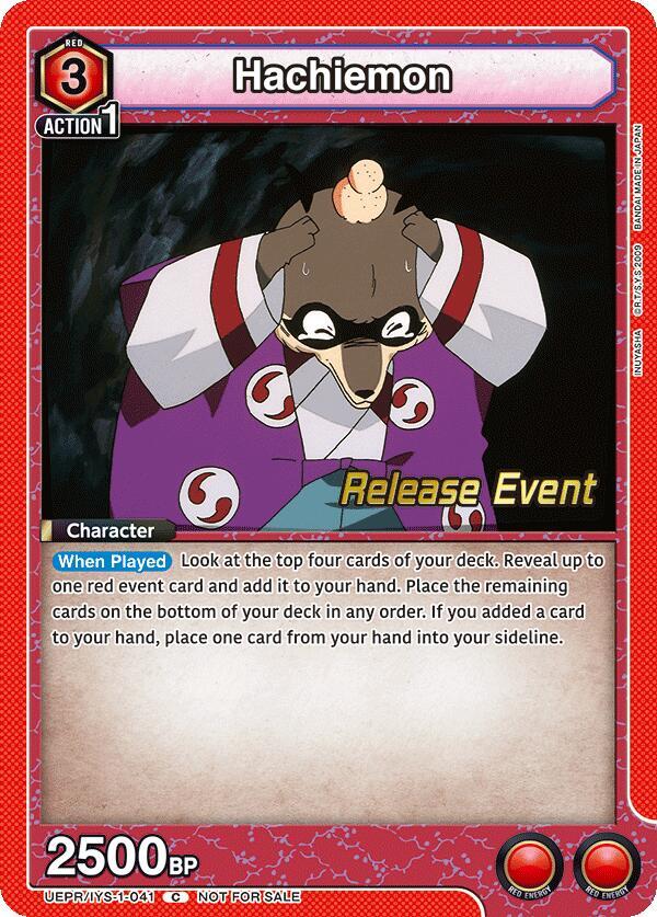 Hachiemon (UEPR/IYS-1-041) [UE23BT: Inuyasha Release Event Cards]