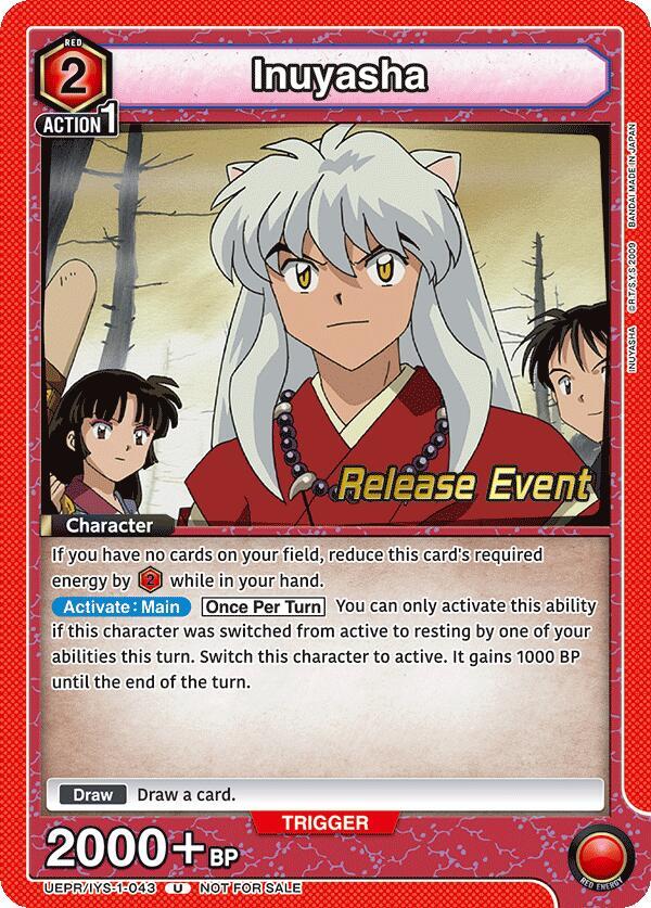 Inuyasha (043) (UEPR/IYS-1-043) [UE23BT: Inuyasha Release Event Cards]