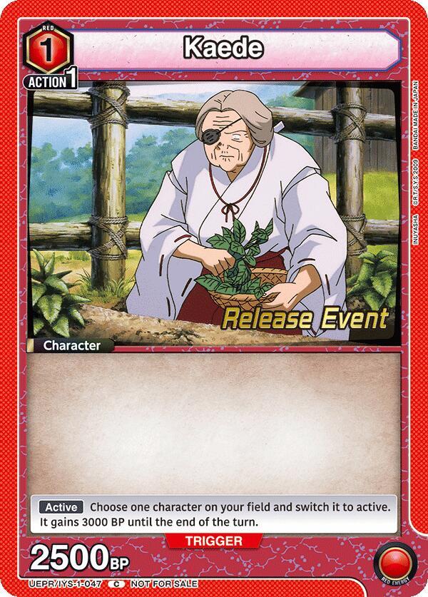 Kaede (UEPR/IYS-1-047) [UE23BT: Inuyasha Release Event Cards]