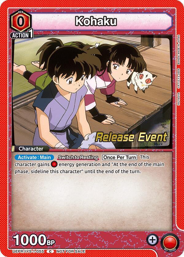 Kohaku (055) (UEPR/IYS-1-055) [UE23BT: Inuyasha Release Event Cards]