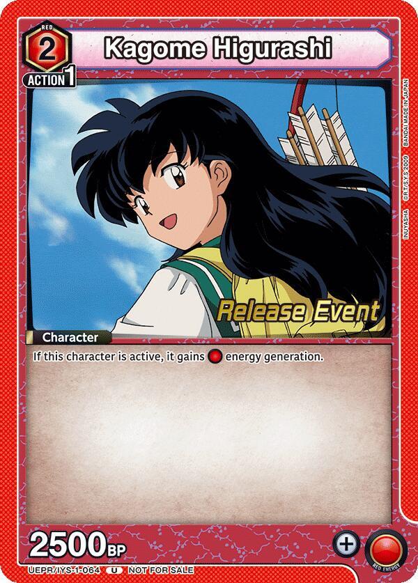 Kagome Higurashi (064) (UEPR/IYS-1-064) [UE23BT: Inuyasha Release Event Cards]