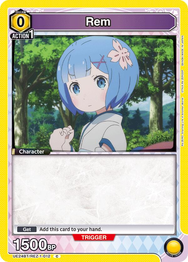 Rem (012) (UE24BT/REZ-1-012) [UE24BT: Re:ZERO -Starting Life in Another World-]