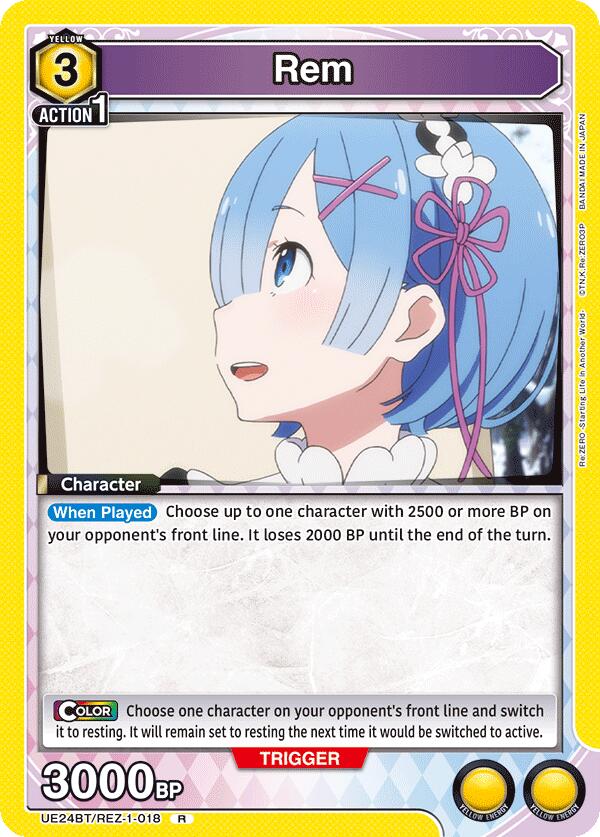 Rem (018) (UE24BT/REZ-1-018) [UE24BT: Re:ZERO -Starting Life in Another World-]