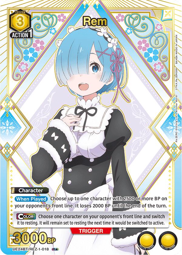 Rem (018) (R*) (UE24BT/REZ-1-018) [UE24BT: Re:ZERO -Starting Life in Another World-]