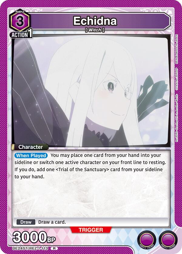 Echidna (UE24ST/REZ-1-113) [UE24ST: Re:ZERO -Starting Life in Another World- Starter Deck]