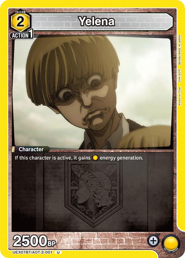 Yelena (UEX07BT/AOT-2-001) [UEX07BT: Attack on Titan Vol. 2]