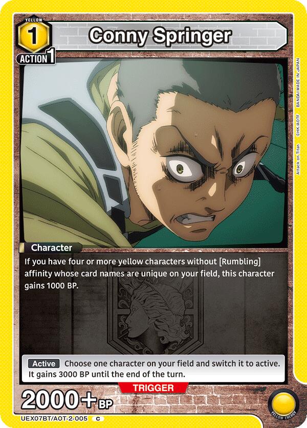 Conny Springer (005) (UEX07BT/AOT-2-005) [UEX07BT: Attack on Titan Vol. 2]