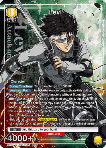 Levi (009) (SR*) (UEX07BT/AOT-2-009) [UEX07BT: Attack on Titan Vol. 2]