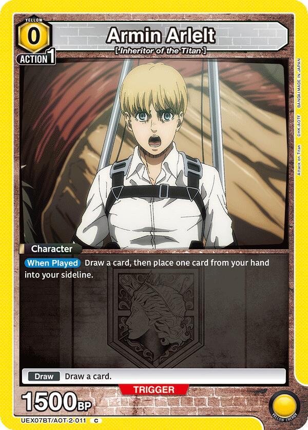 Armin Arlelt (011) (UEX07BT/AOT-2-011) [UEX07BT: Attack on Titan Vol. 2]