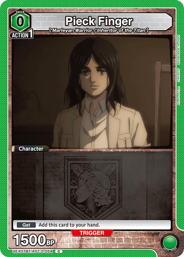 Pieck Finger (054) (UEX07BT/AOT-2-054) [UEX07BT: Attack on Titan Vol. 2]