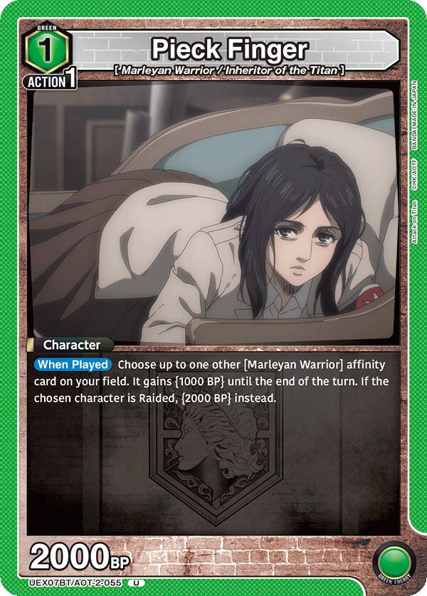 Pieck Finger (055) (UEX07BT/AOT-2-055) [UEX07BT: Attack on Titan Vol. 2]