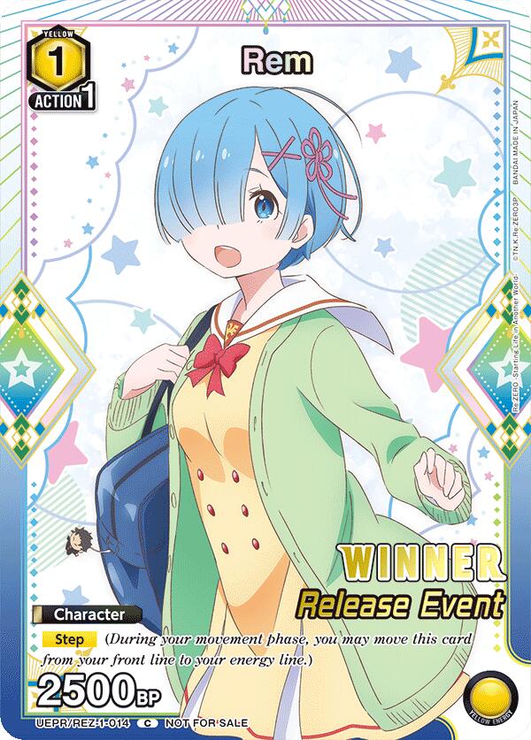 Rem (014) (Release Event Winner) (UEPR/REZ-1-014) [UE24BT: Re:ZERO -Starting Life in Another World- Release Event Cards]
