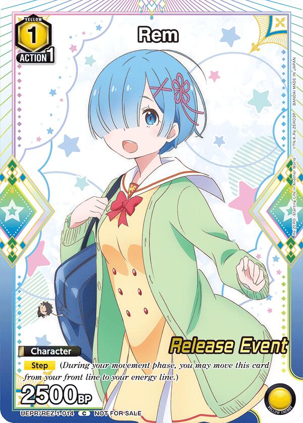 Rem (014) (Release Event Participation) (UEPR/REZ-1-014) [UE24BT: Re:ZERO -Starting Life in Another World- Release Event Cards]
