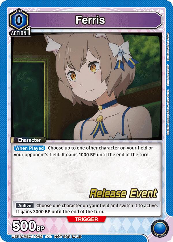 Ferris (042) (UEPR/REZ-1-042) [UE24BT: Re:ZERO -Starting Life in Another World- Release Event Cards]
