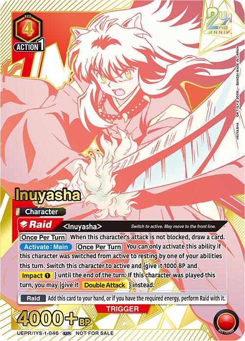 Inuyasha (046) (Second Place) (UEPR/IYS-1-046) [Union Arena Promotion Cards]