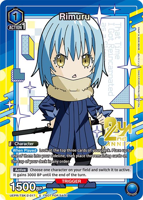 Rimuru (017) (UEPR/TSK-2-017) [Union Arena Promotion Cards]