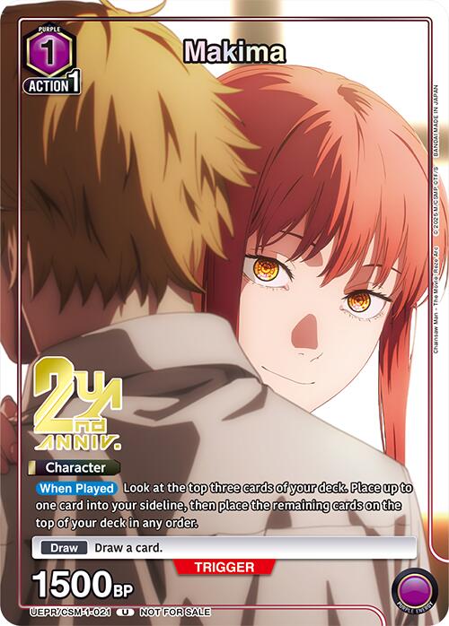 Makima (021) (UEPR/CSM-1-021) [Union Arena Promotion Cards]