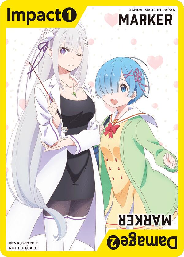 Marker Card (Re:ZERO -Starting Life in Another World-) (None) [Union Arena Promotion Cards]