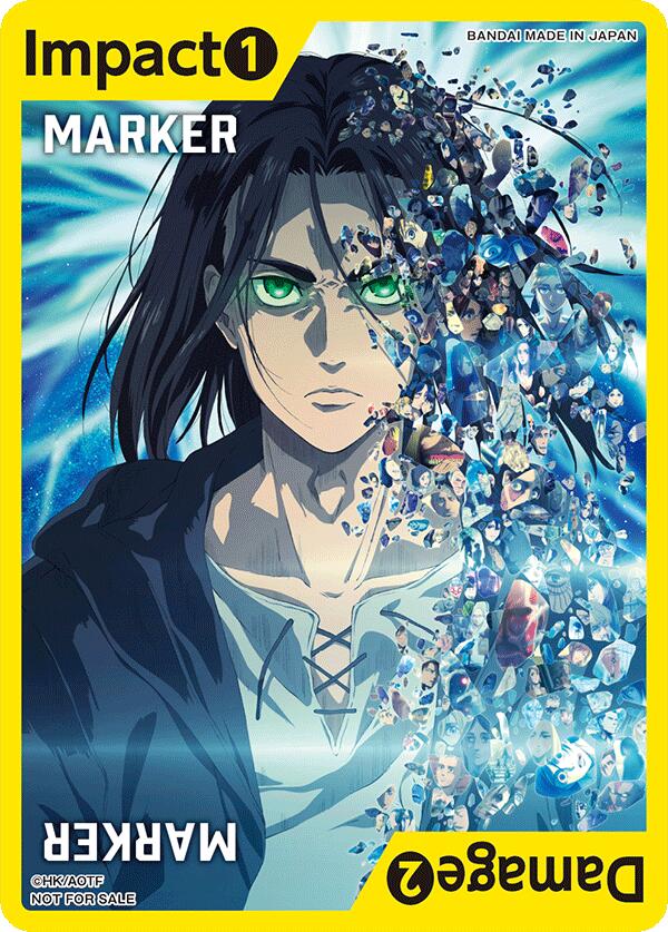 Marker Card (Attack on Titan) (None) [Union Arena Promotion Cards]