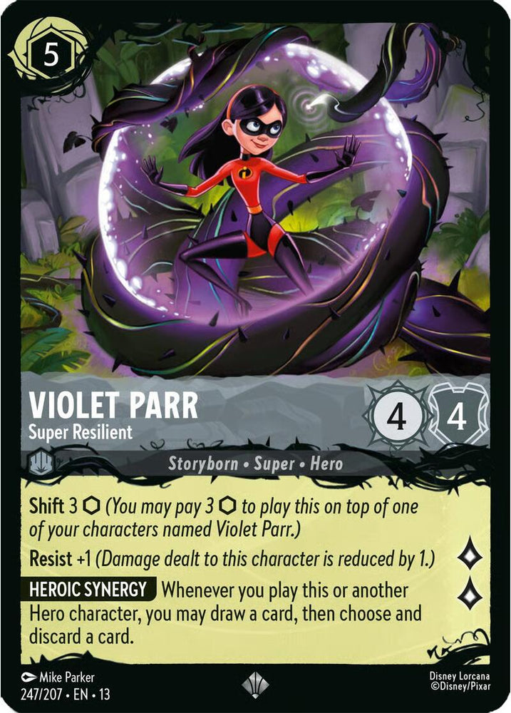 Violet Parr - Super Resilient (247/207) [Illumineer's Quest: The Great Hunny Rescue]